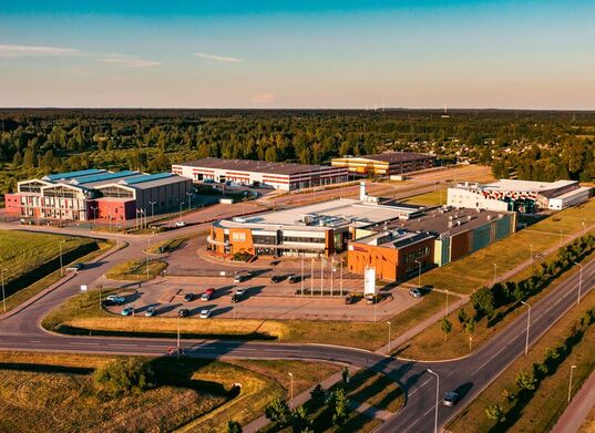 Industrial area of Ventspils High Technology park 